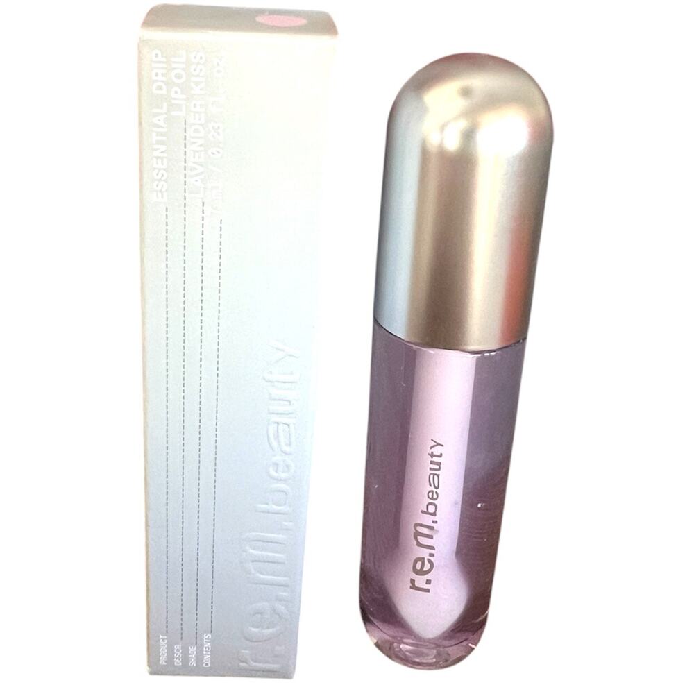 r.em. beauty Essential Drip Lip Oil - Lavender  Kiss - NIB